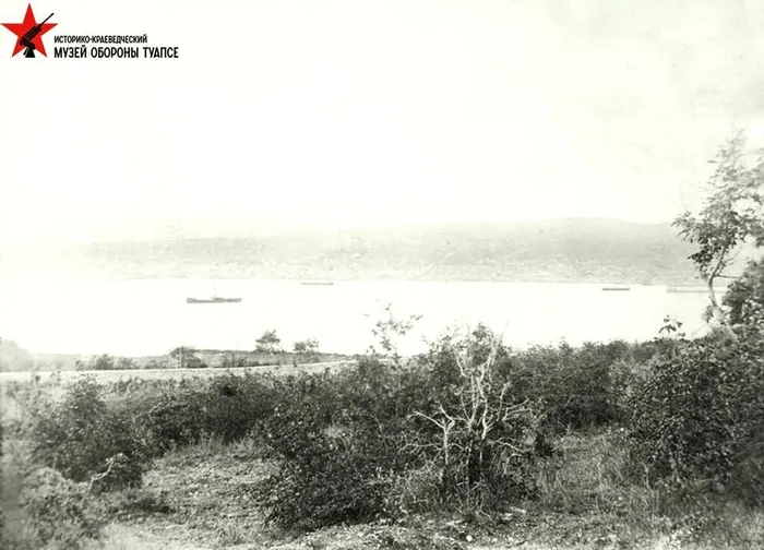 Туапсе 1897 вид на бухту