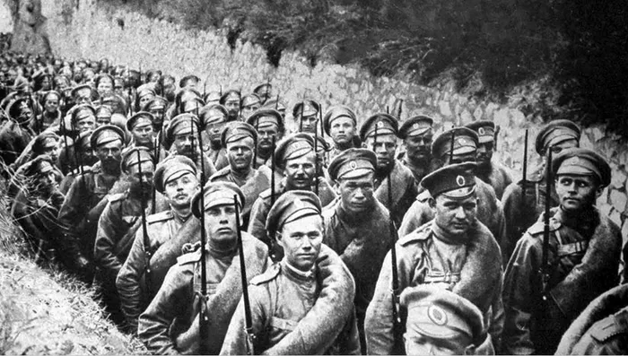 Российские солдаты Первой мировой