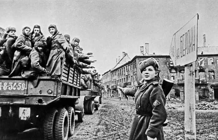 советские войска на берлин